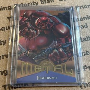‘95 Fleer Metal Juggernaut Card No. 99